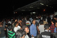 Pawan Fans Hungama at Sreeramulu Theatre